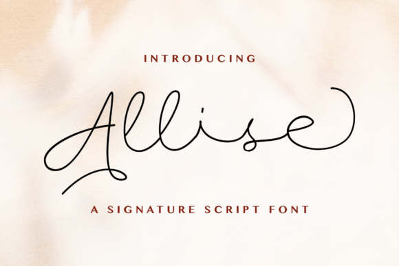 Allise: The Font That Elevates Your Digital Brand