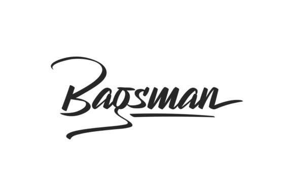 Bagsman: A Script Font That Elevates Digital Branding