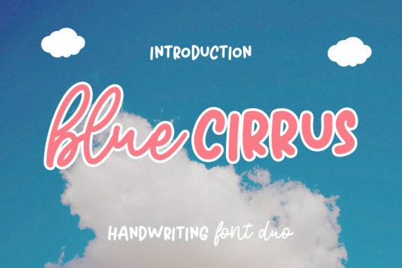 Blue Cirrus: The Perfect Font for a Playful and Professional Brand