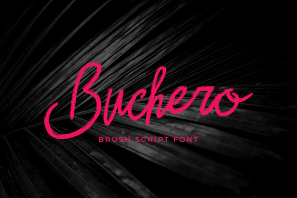 Buchero: A Sweet Script Font for Handmade Creators