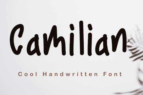 Camilian: A Handwritten Font for Modern Web Design
