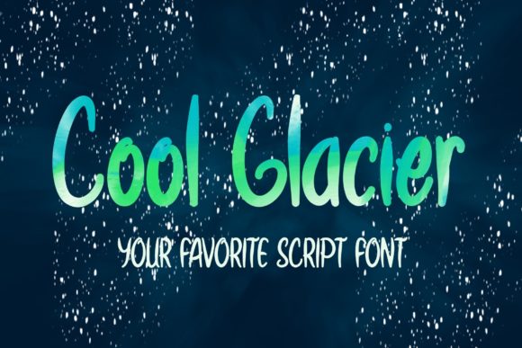 Cool Glacier Font Review: A Sweet and Friendly Handwritten Choice