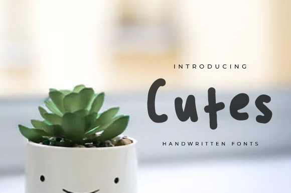 Cutes: A Font That Brings Youthful Energy to Branding