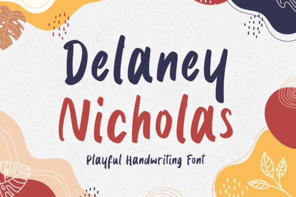 Delaney Nicholas: A Font That Speaks with Grace