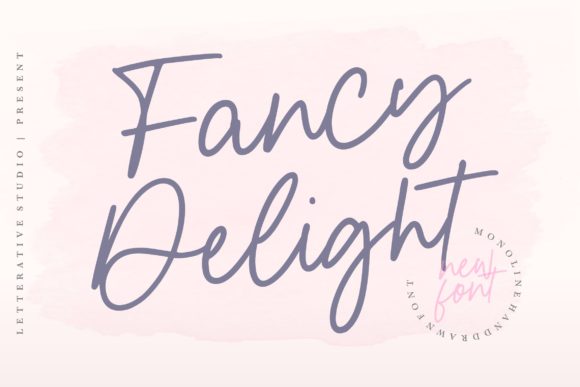Fancy Delight: A Font That Adds Romance to Your Campaigns