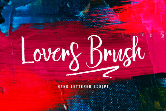 Font That Speaks Love: Lovers Brush for Campaigns