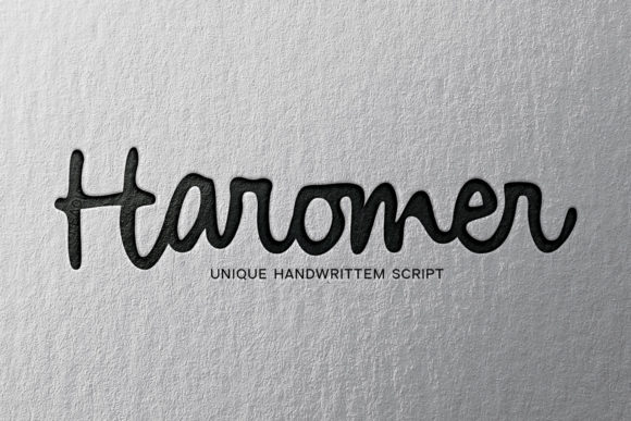 Haromer: A Font That Breathes Life into Your Craft