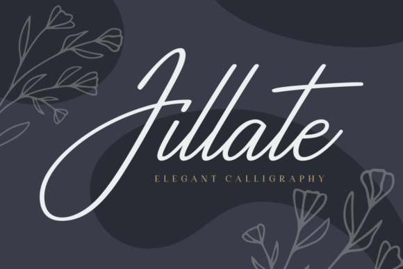 Jillate: A Script Font for Campaign Creativity