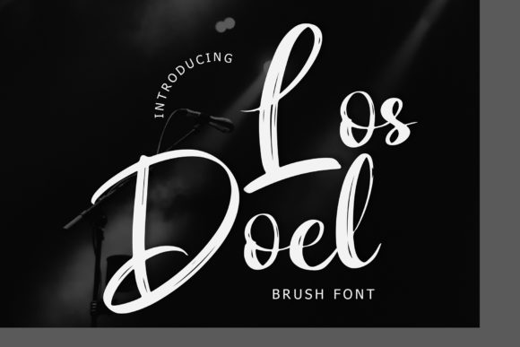 Los Doel: A Script Font for Elegant Craft Projects