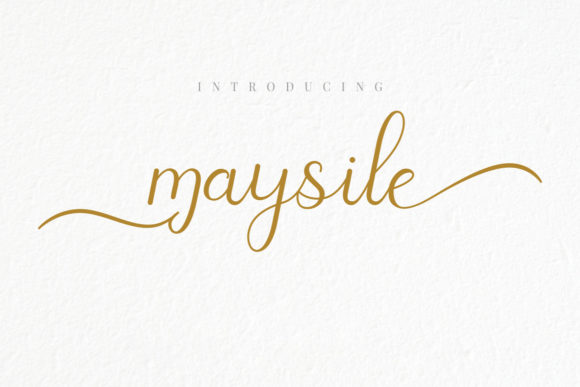 Maysile: A Font for Elegance and Versatility