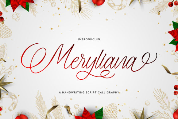 Meryliana: A Gentle Handwritten Font for Branding and Design