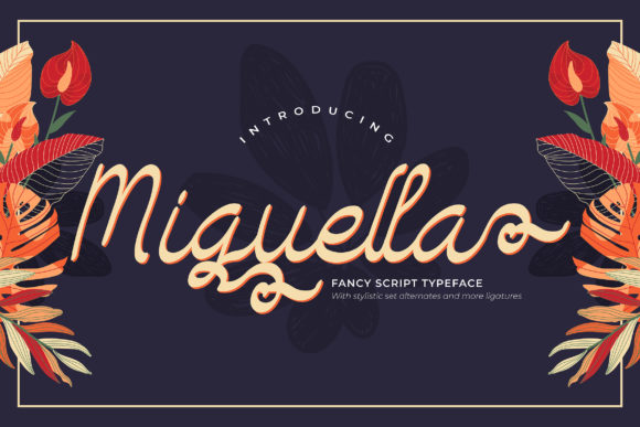 Miguella: A Script Font for Elegant Web Design