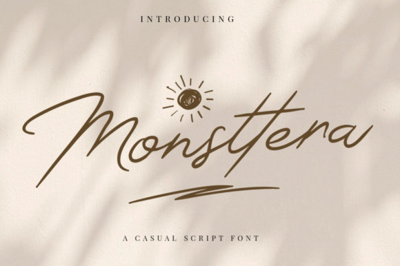 Monsttera: A Timeless Script Font for Modern Web Design