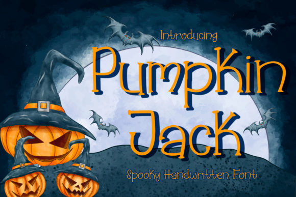 Pumpkin Jack: A Spooky Script Font for Web Design