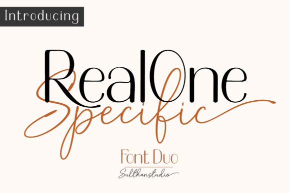 Real One Specific: The Font That Elevates Your Brand
