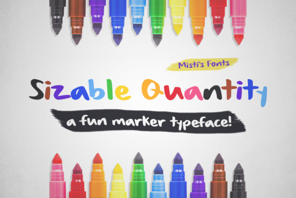Sizable Quantity: A Script Font for Editorial Design