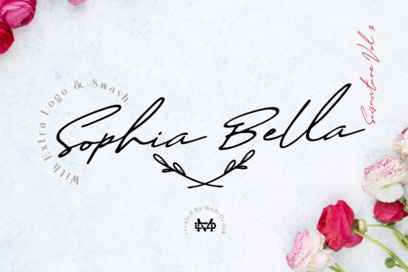 Sophia Bella: A Handwritten Font for Polished Branding
