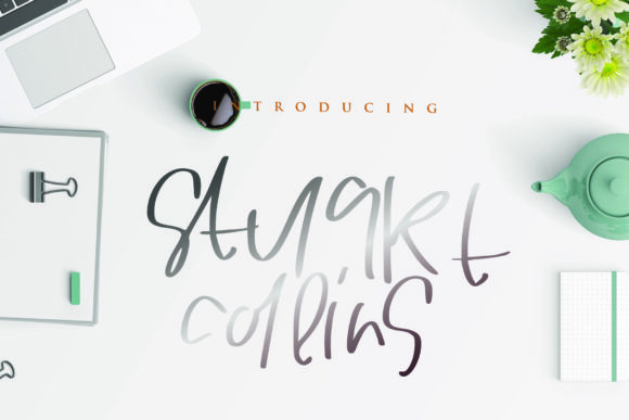 Stuart Collins: A Font That Feels Like a Handwritten Script
