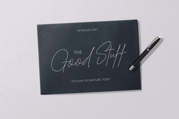 The Good Stuff: A Script Font with Heart and Readability